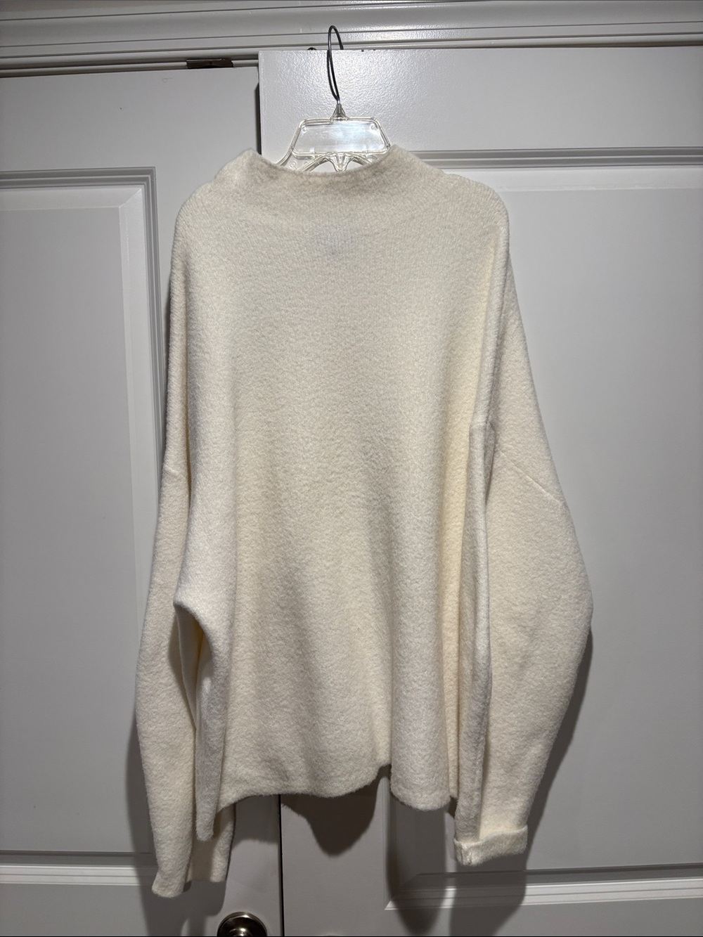 Express Cream Turtleneck Sweater - Soft Knit